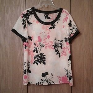 Talbots Floral Dress Shirt